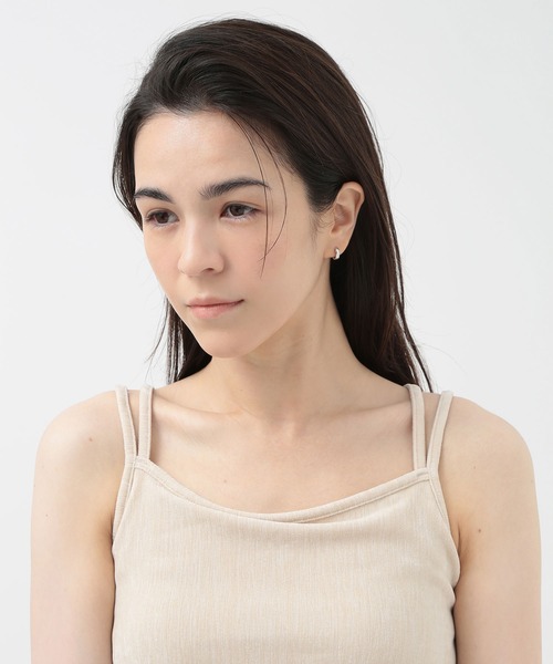 CALIN STANDARD(カリンスタンダード)の「◆金属アレルギー対応◆◆made in japan◆【片手でスムースワンタッチ】プレーン ミニスムースピアス(ピアス(両耳用)・レディース・ゴールド/ピンクゴールド/シルバー・FREE)」の8枚目の写真