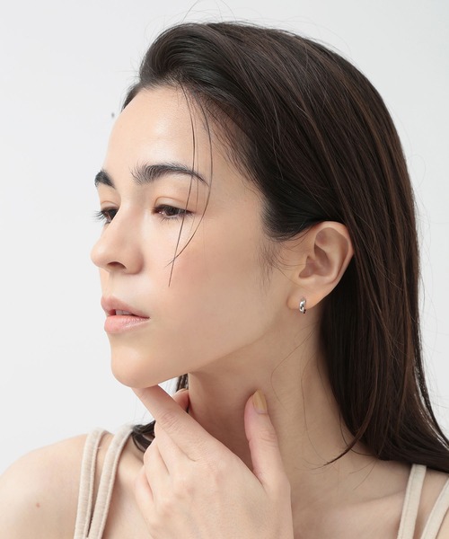 CALIN STANDARD(カリンスタンダード)の「◆金属アレルギー対応◆◆made in japan◆【片手でスムースワンタッチ】プレーン ミニスムースピアス(ピアス(両耳用)・レディース・ゴールド/ピンクゴールド/シルバー・FREE)」の10枚目の写真
