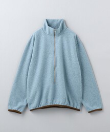 6（ロク）の「＜6(ROKU)＞ジッププルオーバー（Tシャツ/カットソー）」