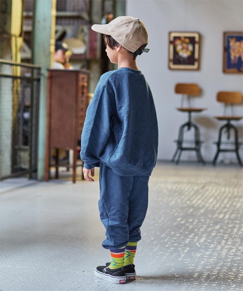 BIG FIELD（ビッグフィールド）の「キルトパンツ【セットアップ可能】（その他パンツ・キッズ・チャコール/オレンジ/ラベンダー/オフホワイト/ブルー・80/90/95/100/110/120/130/140/150）」の18枚目の写真