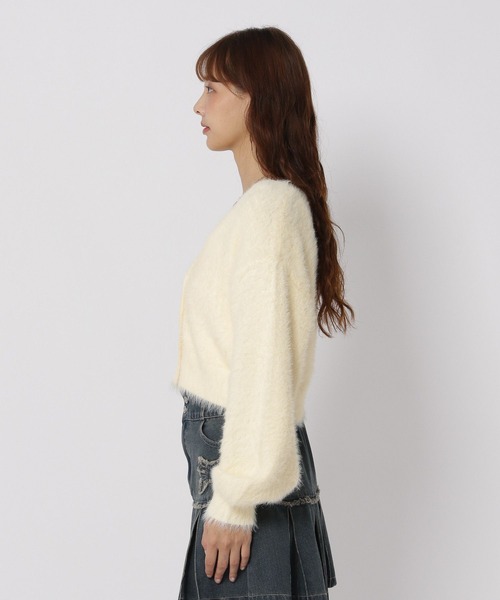 3.3 Field Trip （3.3フィールドトリップ）の「3.3 Field Trip／バラフェザーカーディガンSET（カーディガン/ボレロ・レディース・ネイビー/アイボリー・FREE）」の18枚目の写真