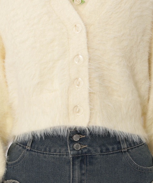 3.3 Field Trip （3.3フィールドトリップ）の「3.3 Field Trip／バラフェザーカーディガンSET（カーディガン/ボレロ・レディース・ネイビー/アイボリー・FREE）」の22枚目の写真