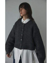 BLACK BY MOUSSY | wool compact cardigan(ウールコンパクトカーディガン)(カーディガン/ボレロ)