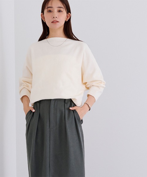 UR'S(ユアーズ)の「ウエストラインタックストレートスカート(スカート・レディース・チャコール/ブラック・S/M/L)」の16枚目の写真