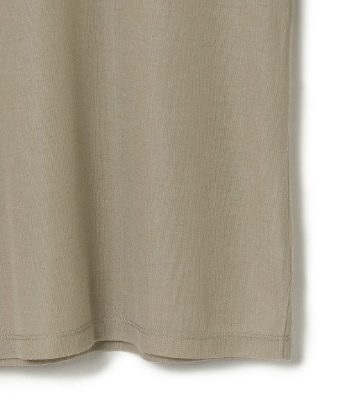 le cercle ADAM ET ROPE'(ルセルクルアダムエロペ)の「袖チュールカットソー(Tシャツ/カットソー・レディース・グリーン系その他2/ブラック/ホワイト・FREE)」の21枚目の写真