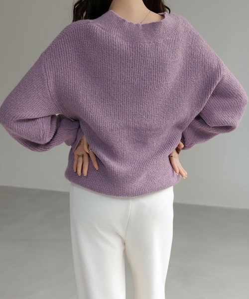 セール】Vネックニットセーター（ニット/セーター）｜SHIENAS