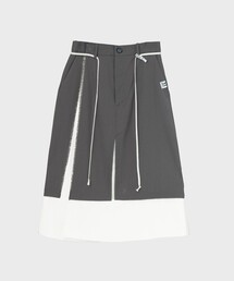Maison MIHARA YASUHIRO | 【MIHARA YASUHIRO/ミハラヤスヒロ】WOOL PASTED SKIRT/ウールプリーツスカート(スカート)