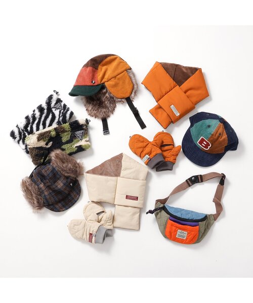 BREEZE（ブリーズ）の「キルト手袋（手袋・キッズ・ブラック/アイボリー/キャメル・95/120/140）」の5枚目の写真