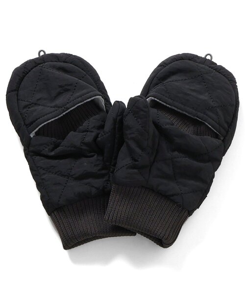 BREEZE（ブリーズ）の「キルト手袋（手袋・キッズ・ブラック/アイボリー/キャメル・95/120/140）」の6枚目の写真