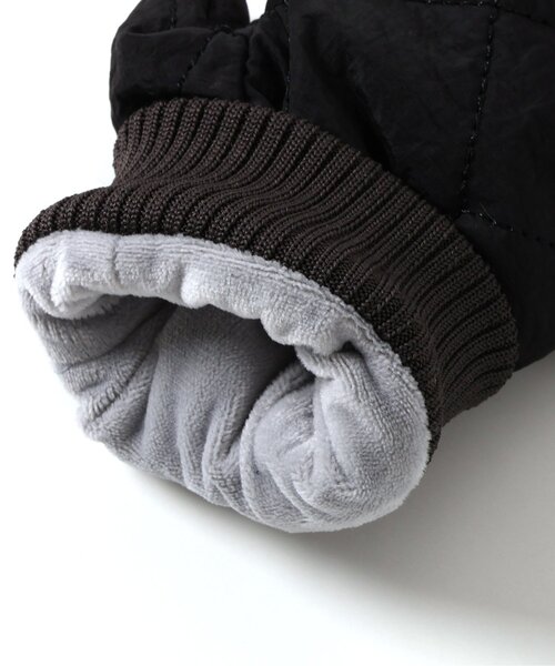 BREEZE（ブリーズ）の「キルト手袋（手袋・キッズ・ブラック/アイボリー/キャメル・95/120/140）」の8枚目の写真