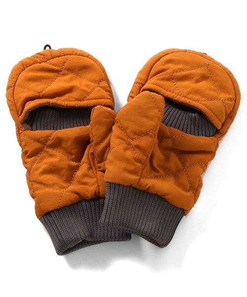 BREEZE（ブリーズ）の「キルト手袋（手袋・キッズ・ブラック/アイボリー/キャメル・95/120/140）」の9枚目の写真