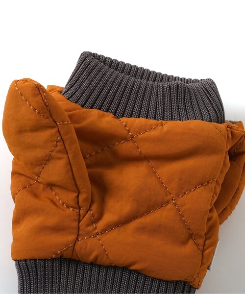 BREEZE（ブリーズ）の「キルト手袋（手袋・キッズ・ブラック/アイボリー/キャメル・95/120/140）」の13枚目の写真