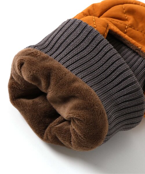 BREEZE（ブリーズ）の「キルト手袋（手袋・キッズ・ブラック/アイボリー/キャメル・95/120/140）」の16枚目の写真