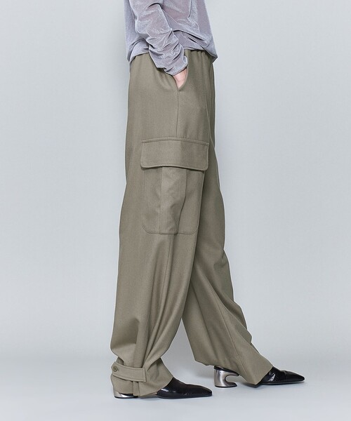 6（ロク）の「＜6(ROKU)＞ワーク パンツ（カーゴパンツ）」 - WEAR