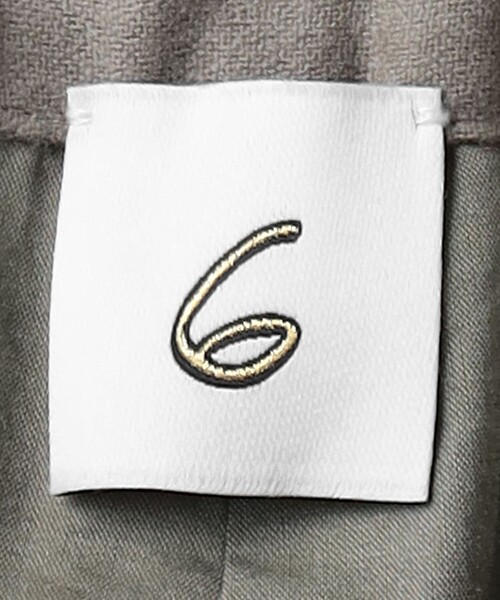 6(ロク)の「<6(ROKU)>ワーク パンツ(カーゴパンツ・レディース・グレー/オリーブ・34/36/38)」の8枚目の写真