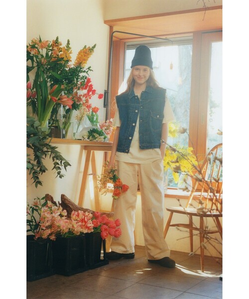 orSlow(オアスロウ)の「【別注】orSlow / デニム カットオフ ベスト(ベスト・レディース・インディゴブルー・ONE SIZE)」の3枚目の写真