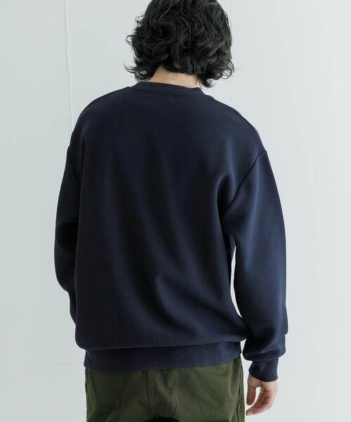 URBAN RESEARCH（アーバンリサーチ）の「フリースボンディングクルーネック（Tシャツ/カットソー・メンズ・ネイビー/グリーン系その他/ブラウン/ブラック・MEDIUM/LARGE）」の11枚目の写真