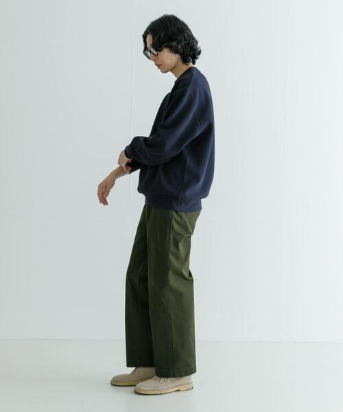 URBAN RESEARCH（アーバンリサーチ）の「フリースボンディングクルーネック（Tシャツ/カットソー・メンズ・ネイビー/グリーン系その他/ブラウン/ブラック・MEDIUM/LARGE）」の14枚目の写真