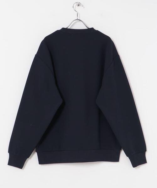 URBAN RESEARCH（アーバンリサーチ）の「フリースボンディングクルーネック（Tシャツ/カットソー・メンズ・ネイビー/グリーン系その他/ブラウン/ブラック・MEDIUM/LARGE）」の19枚目の写真