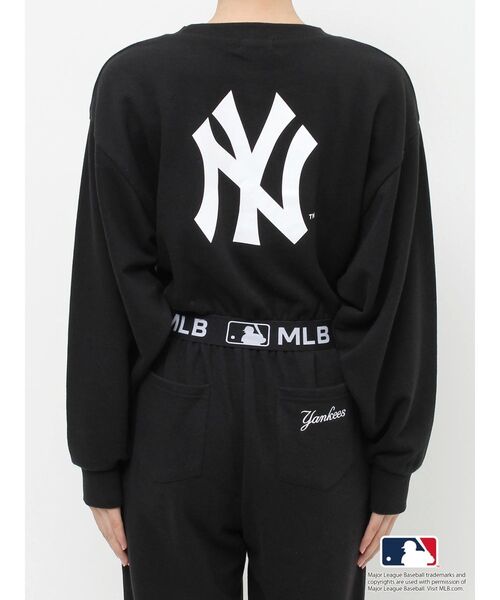 セール】GYDA【MLB】バンテージショートスウェットトップス