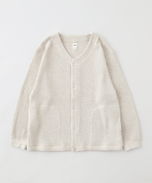 【セール】RIDING HIGH / ライディングハイ BRAVO YARN WAFFLE CARDIGAN（カーディガン/ボレロ）｜RIDING HIGH（ライディングハイ）