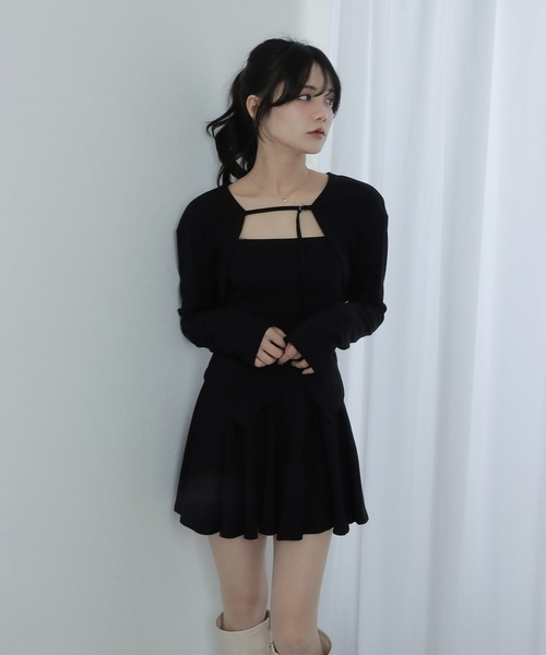 bolero+flare mini set up/ボレロ＋フレアミニセットアップ