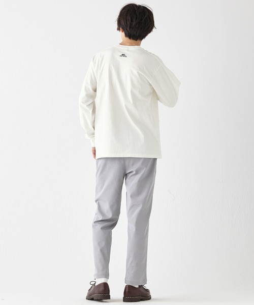 KRIFF MAYER（クリフメイヤー）の「RUUUコラボロンT(LA)（Tシャツ/カットソー・メンズ・オフホワイト/ネイビー/ベージュ/チャコール・LARGE/MEDIUM/X-LARGE）」の9枚目の写真