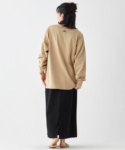 KRIFF MAYER（クリフメイヤー）の「RUUUコラボロンT(LA)（Tシャツ/カットソー・メンズ・オフホワイト/ネイビー/ベージュ/チャコール・LARGE/MEDIUM/X-LARGE）」の18枚目の写真