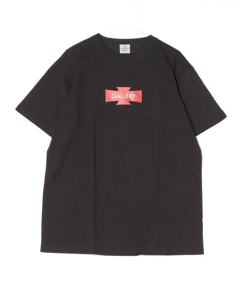 THE GALLERY BOX (ザギャラリーボックス)の「THE GALLERY BOX/ザギャラリーボックス/LOGO T-SHIRT(Tシャツ/カットソー・メンズ・ホワイト/ブラック・XL)」の2枚目の写真