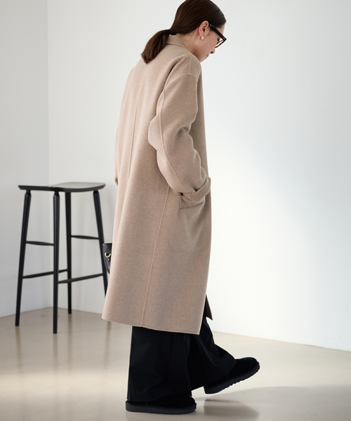 ≪追加≫SUPER160sダブルブレストコート3（チェスターコート