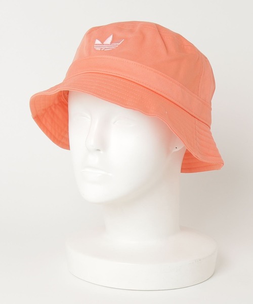 otii オリジナルナイロンハット　バケットハット adidas 帽子 ハット アウトライン トレフォイル入りポリウレタン