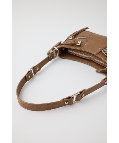 MOUSSY（マウジー）の「【WEB限定カラー】KEY CHAIN COMBI バッグ（ショルダーバッグ・レディース・ホワイト/ブラウン/ピンク/グレー・FREE）」の21枚目の写真