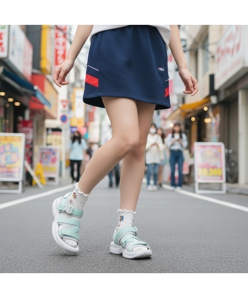 FILA（フィラ）の「ミニスカート（スカート・レディース・ネイビー/ラベンダー/ブルー・M/L/LL）」の7枚目の写真