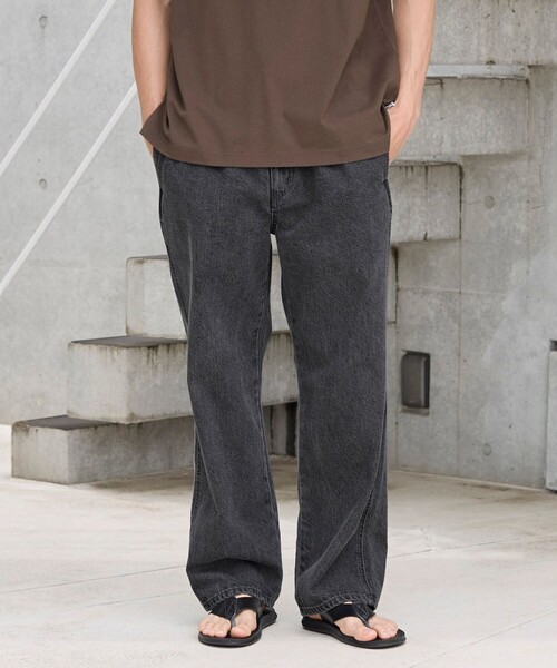 【C.DENIMS】リラックスデニムテーパードパンツ（その他パンツ）｜coen（コーエン）