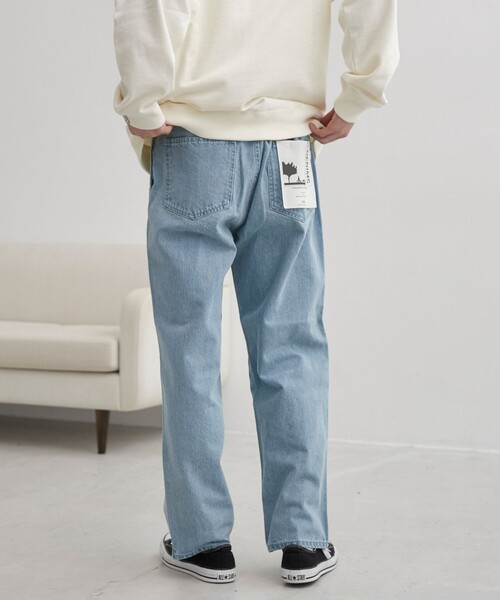 coen（コーエン）の「【C.DENIMS】リラックスデニムテーパードパンツ（その他パンツ・メンズ・オフホワイト/グレー/ライトブルー/ネイビー・M/L/XL）」の13枚目の写真