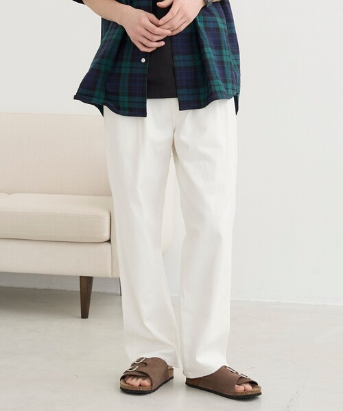 coen（コーエン）の「【C.DENIMS】リラックスデニムテーパードパンツ（その他パンツ・メンズ・オフホワイト/グレー/ライトブルー/ネイビー・M/L/XL）」の21枚目の写真