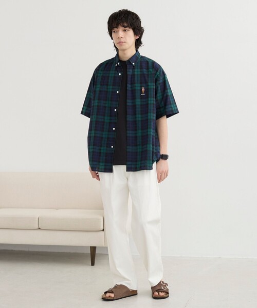 coen（コーエン）の「【C.DENIMS】リラックスデニムテーパードパンツ（その他パンツ・メンズ・オフホワイト/グレー/ライトブルー/ネイビー・M/L/XL）」の22枚目の写真