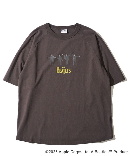 追跡便【 】コットンクラシックス 3枚パック Tシャツ THE BEATLES/ザ ビートルズ】ラグランスリーブTシャツ / バック