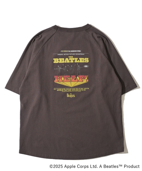 The Beatles(ザビートルズ)の「【THE BEATLES/ザ ビートルズ】ラグランスリーブTシャツ / バックプリントTシャツ(Tシャツ/カットソー・レディース・ダークグレー/ホワイト/オフホワイト・MEDIUM/X-LARGE/LARGE)」の9枚目の写真