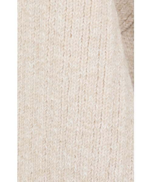 CLANE（クラネ）の「CLANE/クラネ/W FACE COLOR MIX HOLE SLEEVE C/D（カーディガン/ボレロ・レディース・アイボリー/ブラック/ピンク・1）」の22枚目の写真