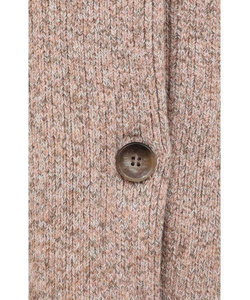 CLANE（クラネ）の「CLANE/クラネ/W FACE COLOR MIX HOLE SLEEVE C/D（カーディガン/ボレロ・レディース・アイボリー/ブラック/ピンク・1）」の16枚目の写真