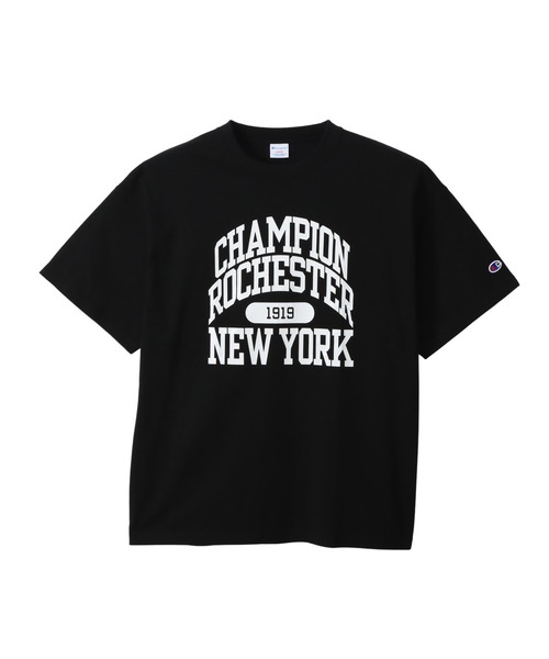 Champion(チャンピオン)の「【Champion/チャンピオン】メンズ メンズカジュアル ショートスリーブTシャツ(Tシャツ/カットソー・メンズ・ホワイト/ブラック/ナチュラル/ヘザーグレー・X-LARGE/LARGE/MEDIUM)」の1枚目の写真