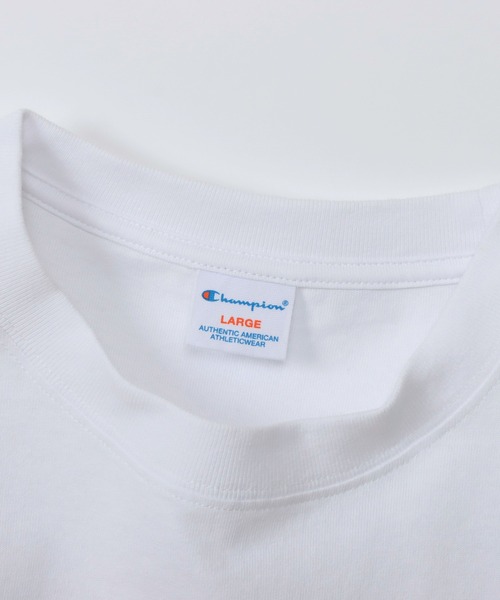 Champion(チャンピオン)の「【Champion/チャンピオン】メンズ メンズカジュアル ショートスリーブTシャツ(Tシャツ/カットソー・メンズ・ホワイト/ブラック/ナチュラル/ヘザーグレー・X-LARGE/LARGE/MEDIUM)」の17枚目の写真