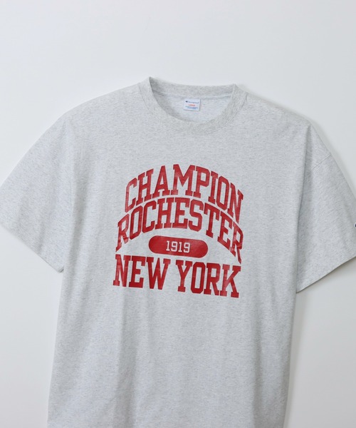 Champion(チャンピオン)の「【Champion/チャンピオン】メンズ メンズカジュアル ショートスリーブTシャツ(Tシャツ/カットソー・メンズ・ホワイト/ブラック/ナチュラル/ヘザーグレー・X-LARGE/LARGE/MEDIUM)」の8枚目の写真