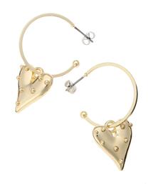 Te chichi（テチチ）の「ハート&スタッズピアス（ピアス（両耳用）・レディース）」