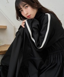 【Nora Lily】「elle」Long Zip Lined Track One-piece