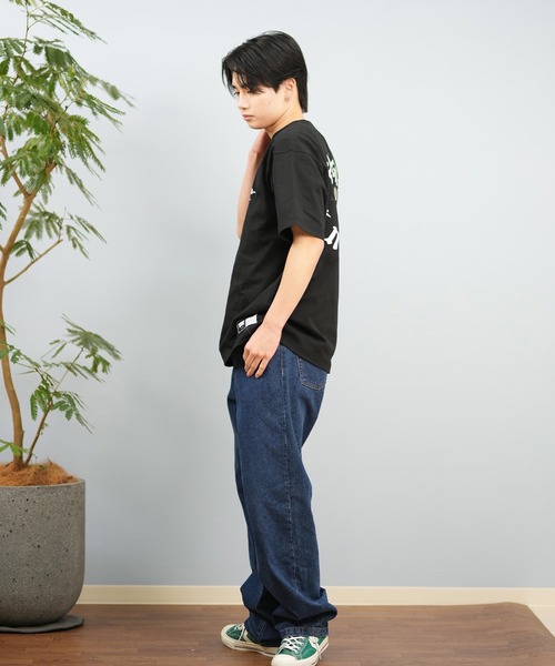 FORGET NEVER（フォーゲットネバー）の「【ムラサキスポーツ限定】FORGET NEVER/フォーゲットネバー 半袖Tシャツ バックプリント 252OO1ST554FN（Tシャツ/カットソー・メンズ・ホワイト/ブラック・XL/L/M）」の16枚目の写真