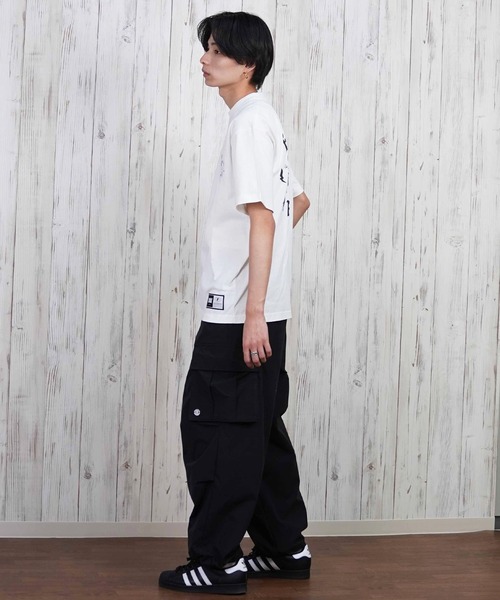 FORGET NEVER（フォーゲットネバー）の「【ムラサキスポーツ限定】FORGET NEVER/フォーゲットネバー 半袖Tシャツ バックプリント 252OO1ST554FN（Tシャツ/カットソー・メンズ・ホワイト/ブラック・XL/L/M）」の8枚目の写真