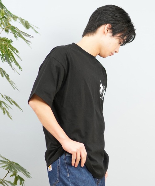 FORGET NEVER（フォーゲットネバー）の「【ムラサキスポーツ限定】FORGET NEVER/フォーゲットネバー 半袖Tシャツ バックプリント 252OO1ST554FN（Tシャツ/カットソー・メンズ・ホワイト/ブラック・XL/L/M）」の14枚目の写真