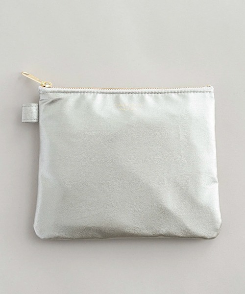 ひろみ★シルバーポーチ★ シャイニーホイル ワイヤーポーチ シルバー | Francfranc（フラン